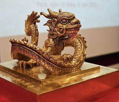 Đề nghị xem xét công nhận ấn vàng Hoàng đế chi bảo là bảo vật quốc gia - Ảnh 1. Đề nghị xem xét công nhận ấn vàng Hoàng đế chi bảo là bảo vật quốc gia - Ảnh 1.