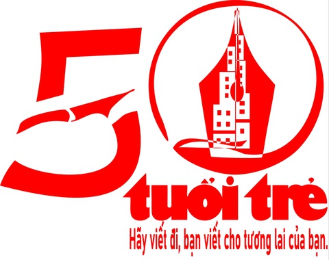 Tuổi Trẻ giới thiệu những thiết kế logo, ý tưởng slogan kỷ niệm 50 năm thành lập báo - Ảnh 2. Tuổi Trẻ giới thiệu những thiết kế logo, ý tưởng slogan kỷ niệm 50 năm thành lập báo - Ảnh 3.