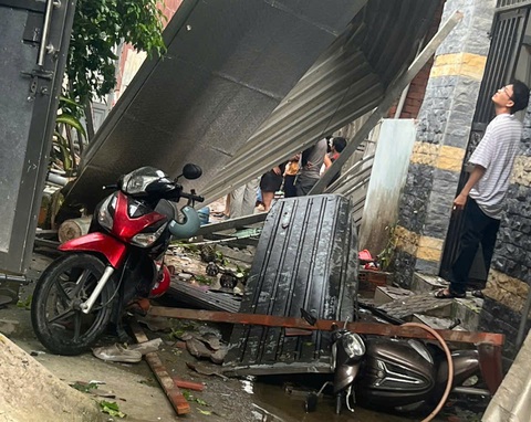 Vụ nổ nồi hấp ở Bình Chánh: 'Con gái bị tường đè, tôi vừa về kịp nên lao vào cứu' - Ảnh 2.