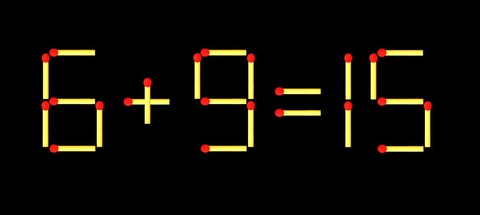 Thử tài IQ: Di chuyển một que diêm để 5/3=3/7 thành phép tính đúng - Ảnh 1.