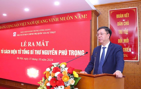 Ra mắt Tủ sách điện tử Tổng Bí thư Nguyễn Phú Trọng - Ảnh 5. Ra mắt Tủ sách điện tử Tổng Bí thư Nguyễn Phú Trọng - Ảnh 3.