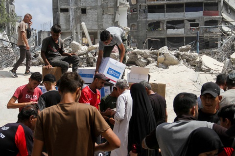 Mỹ dọa cắt viện trợ của Israel thiếu Gaza thiếu nhu yếu phẩm - Ảnh 1. Mỹ dọa cắt viện trợ của Israel thiếu Gaza thiếu nhu yếu phẩm - Ảnh 1.