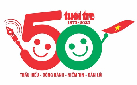 Tuổi Trẻ giới thiệu những thiết kế logo, ý tưởng slogan kỷ niệm 50 năm thành lập báo - Ảnh 3. Tuổi Trẻ giới thiệu những thiết kế logo, ý tưởng slogan kỷ niệm 50 năm thành lập báo - Ảnh 3.