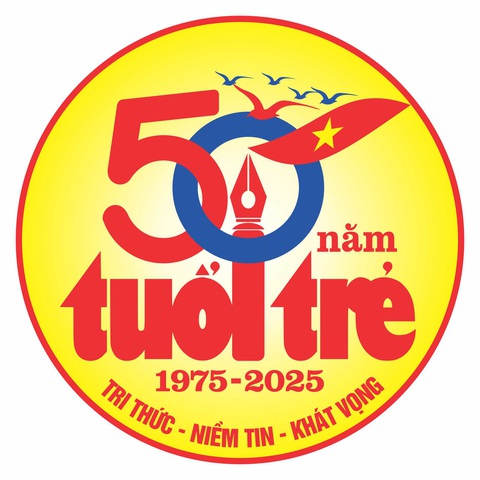 - Ảnh 1. Tuổi Trẻ tiếp tục giới thiệu những thiết kế logo, ý tưởng slogan kỷ niệm 50 năm thành lập báo - Ảnh 2.