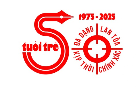 Tuổi Trẻ tiếp tục giới thiệu những thiết kế logo, ý tưởng slogan kỷ niệm 50 năm thành lập báo - Ảnh 5. Tuổi Trẻ tiếp tục giới thiệu những thiết kế logo, ý tưởng slogan kỷ niệm 50 năm thành lập báo - Ảnh 5.