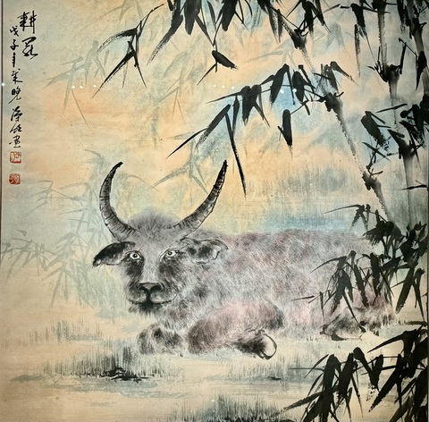 Ngắm 42 tranh thủy mặc của họa sĩ Trương Hán Minh tại Lotus Gallery - Ảnh 3. Ngắm 42 tranh thủy mặc của họa sĩ Trương Hán Minh tại Lotus Gallery - Ảnh 3.