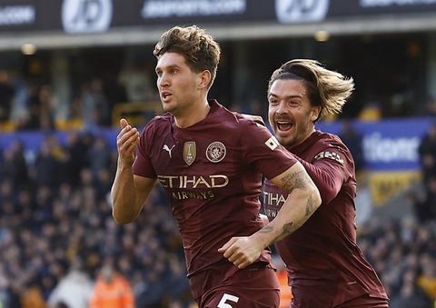 John Stones ghi bàn phút 90+5 giúp Man City giành 3 điểm - Ảnh 1.