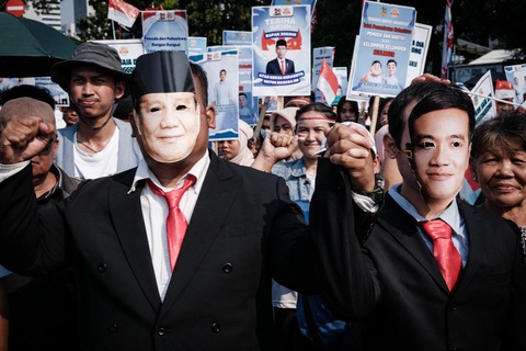 Tân tổng thống Indonesia nhậm chức - Ảnh 7. Tân tổng thống Indonesia nhậm chức - Ảnh 7.