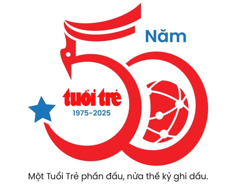 Những thiết kế logo, ý tưởng slogan kỷ niệm 50 năm thành lập báo Tuổi Trẻ - Ảnh 5. Những thiết kế logo, ý tưởng slogan kỷ niệm 50 năm thành lập báo Tuổi Trẻ - Ảnh 5.