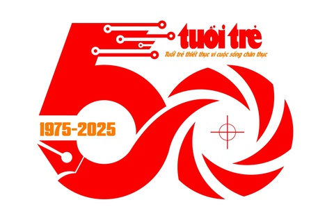 Thiết kế logo, ý tưởng slogan kỷ niệm 50 năm thành lập báo Tuổi Trẻ - Ảnh 1. Thiết kế logo, ý tưởng slogan kỷ niệm 50 năm thành lập báo Tuổi Trẻ - Ảnh 1.