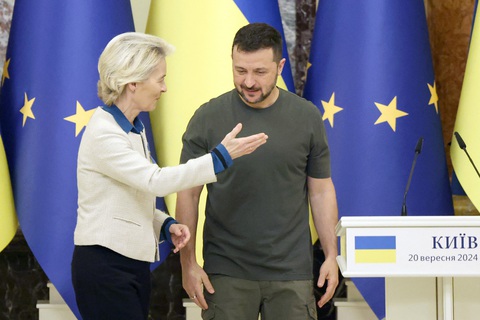 EU xác nhận cho Ukraine vay 19 tỉ USD - Ảnh 1. EU xác nhận cho Ukraine vay 19 tỉ USD - Ảnh 1.