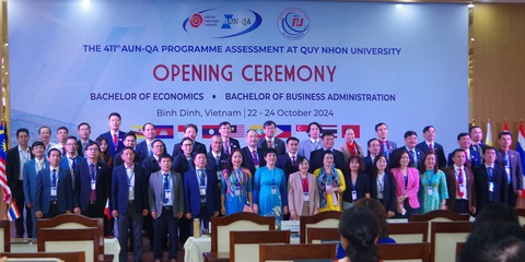 AUN-QA đánh giá ngoài chương trình đào tạo tại Trường Đại học Quy Nhơn - Ảnh 1.