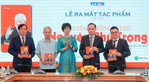 Ra mắt tác phẩm 'Truyện về Tổng Bí thư Nguyễn Phú Trọng' - Ảnh 1.