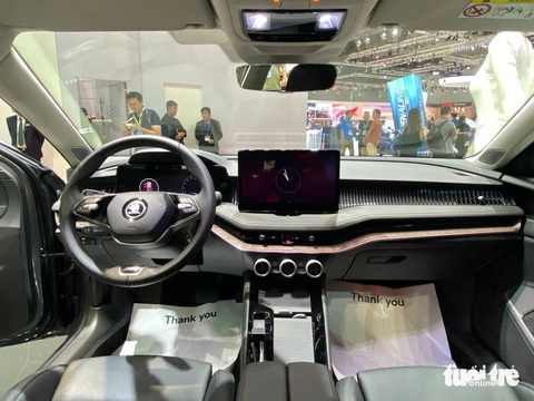 Skoda chào sân VMS bằng 5 xe mới ra mắt, dàn trải đủ mọi phân khúc, chưa công bố giá- Ảnh 21. Skoda tung nhiều xe mới nhất ở Vietnam Motor Show 2024, có cả xe điện, chưa công bố giá bán - Ảnh 19.