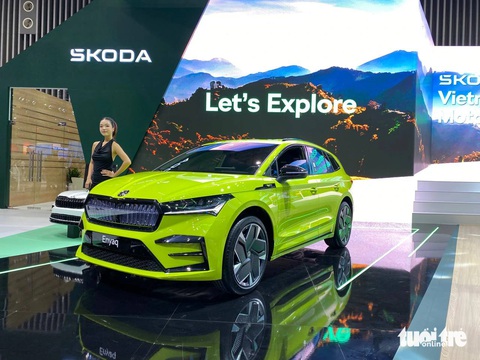 Skoda chào sân VMS bằng 5 xe mới ra mắt, dàn trải đủ mọi phân khúc, chưa công bố giá- Ảnh 23. Skoda tung nhiều xe mới nhất ở Vietnam Motor Show 2024, có cả xe điện, chưa công bố giá bán - Ảnh 21.