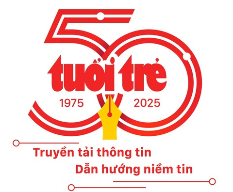 Độc đáo những thiết kế logo, ý tưởng slogan kỷ niệm 50 năm thành lập báo Tuổi Trẻ - Ảnh 1. Thiết kế logo, ý tưởng slogan kỷ niệm 50 năm thành lập báo Tuổi Trẻ - Ảnh 1.