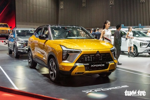 Mitsubishi đem dàn Xpander, Xforce và Attrage bản đặc biệt hút khách tại VMS 2024- Ảnh 6. Dàn Mitsubishi Xpander, Xforce và Attrage bản đặc biệt ra mắt khách Việt: Thêm nhiều ‘đồ chơi’ - Ảnh 5.