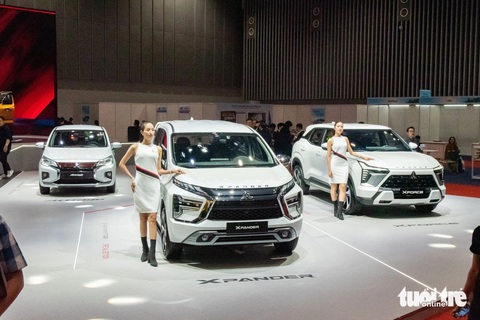 Mitsubishi đem dàn Xpander, Xforce và Attrage bản đặc biệt hút khách tại VMS 2024- Ảnh 8. Dàn Mitsubishi Xpander, Xforce và Attrage bản đặc biệt ra mắt khách Việt: Thêm nhiều ‘đồ chơi’ - Ảnh 7.