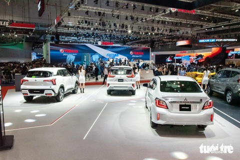 Mitsubishi đem dàn Xpander, Xforce và Attrage bản đặc biệt hút khách tại VMS 2024- Ảnh 9. Dàn Mitsubishi Xpander, Xforce và Attrage bản đặc biệt ra mắt khách Việt: Thêm nhiều ‘đồ chơi’ - Ảnh 8.
