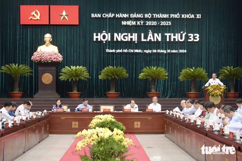 Phân công nhiệm vụ Thành ủy TP.HCM - Ảnh 1.