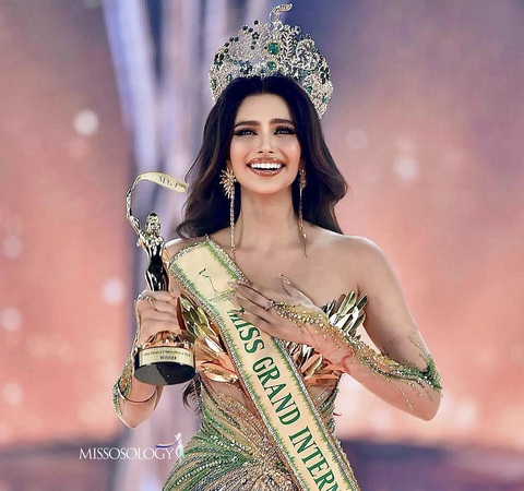 - Ảnh 1. Người đẹp Ấn độ là Miss Grand International 2024, Quế Anh ra về tay trắng - Ảnh 1.
