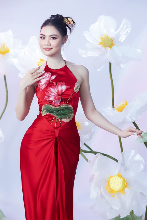 Cận cảnh nhan sắc Hoa hậu Quốc gia Việt Nam 2024 - Ảnh 6. Ngắm nhan sắc các người đẹp thi Hoa hậu Quốc gia Việt Nam 2024 - Ảnh 6.