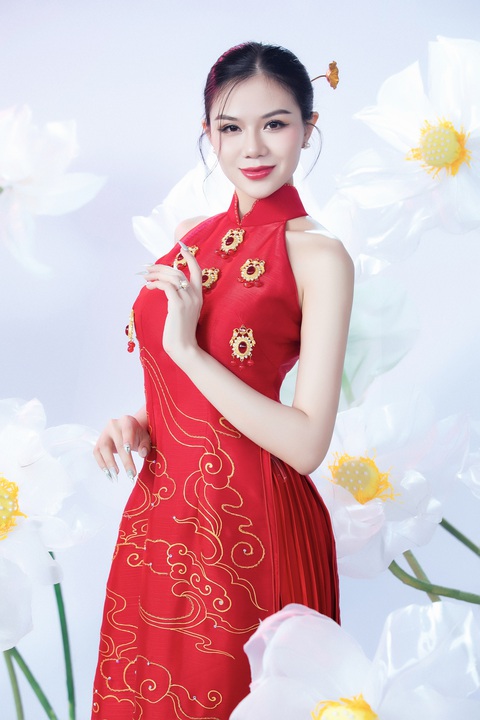 Cận cảnh nhan sắc Hoa hậu Quốc gia Việt Nam 2024 - Ảnh 5. Ngắm nhan sắc các người đẹp thi Hoa hậu Quốc gia Việt Nam 2024 - Ảnh 5.
