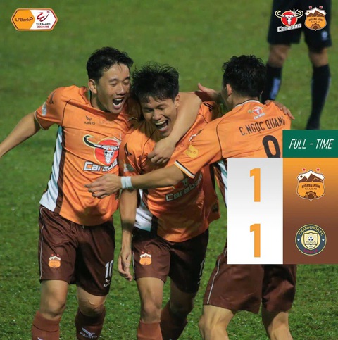 Hoàng Anh Gia Lai đánh rơi chiến thắng phút 90+4 - Ảnh 1.
