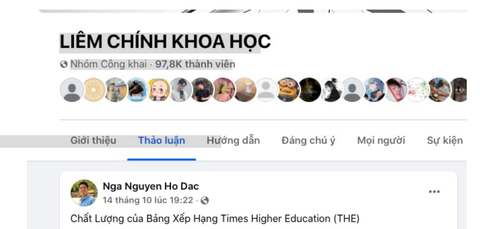 Nhóm 'Liêm Chính Khoa Học' bất ngờ biến mất trên Facebook - Ảnh 3.