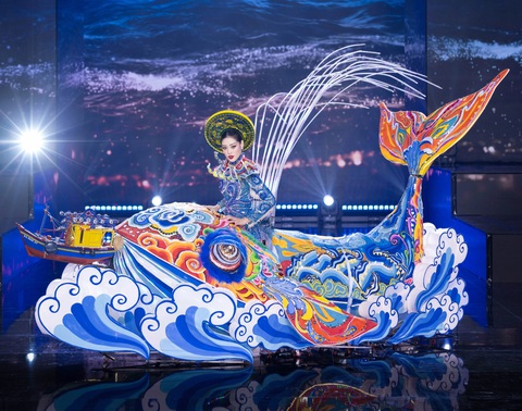Hoa hậu Quốc gia Việt Nam 2024 - Ảnh 1. Trang phục văn hóa dân tộc Hoa hậu Quốc gia Việt Nam 2024: Không phải trang phục dân tộc - Ảnh 1.