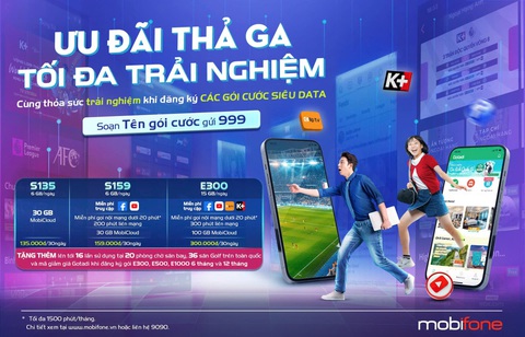 Dung lượng thả ga, tối đa trải nghiệm với loạt gói cước siêu data - Ảnh 1. Dung lượng thả ga, tối đa trải nghiệm với loạt gói cước siêu data - Ảnh 1.