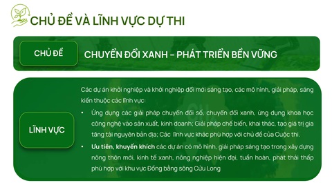 Đồng Tháp tổ chức cuộc thi sáng kiến Mekong với giải thưởng 230 triệu đồng - Ảnh 2.