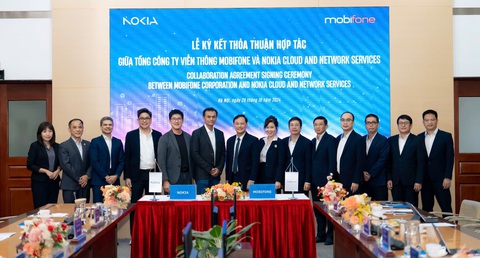MobiFone và Nokia ‘bắt tay’ nhằm mục tiêu tăng cường phát triển 5G - Ảnh 1. MobiFone và Nokia ‘bắt tay’ nhằm mục tiêu tăng cường phát triển 5G - Ảnh 1.