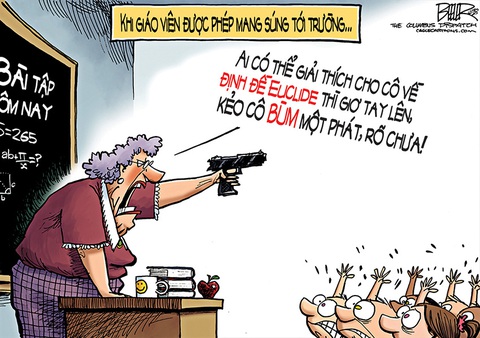Trường của em be bé, mà… nhiều súng đạn ghê! - Ảnh 4.