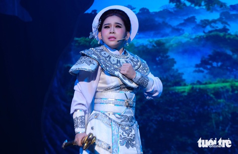 Bình Tinh vào vai sở trường đào võ trong Tây Sơn nữ tướng - Ảnh 1. Bình Tinh vào vai sở trường đào võ trong Tây Sơn nữ tướng - Ảnh 1.