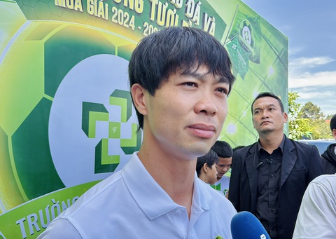 Công Phượng: 'Tôi sẽ nỗ lực hết mình để đưa CLB Trường Tươi Bình Phước lên V-League' - Ảnh 1.