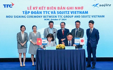 Tập đoàn TTC hợp tác nhiều lĩnh vực với Sojitz Việt Nam - Ảnh 1. Tập đoàn TTC hợp tác nhiều lĩnh vực với Sojitz Việt Nam - Ảnh 2.