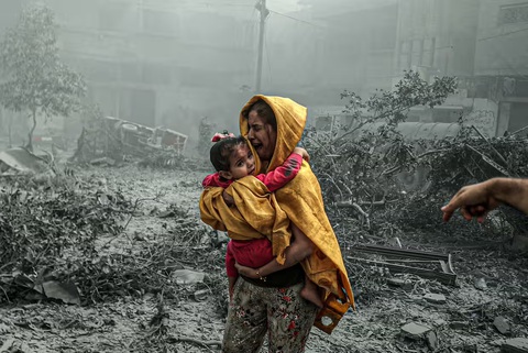Nhìn lại một năm xung đột Israel - Hamas ở Dải Gaza - Ảnh 4. Nhìn lại một năm xung đột Israel - Hamas ở Dải Gaza - Ảnh 5.