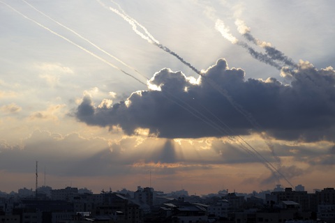 Nhìn lại một năm xung đột Israel - Hamas ở Dải Gaza - Ảnh 1. Nhìn lại một năm xung đột Israel - Hamas ở Dải Gaza - Ảnh 1.