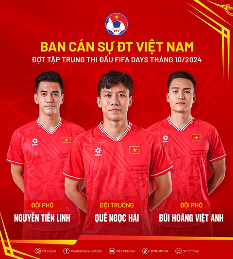 Đội tuyển Việt Nam có đội trưởng mới - Ảnh 1. Đội tuyển Việt Nam có đội trưởng mới - Ảnh 1.
