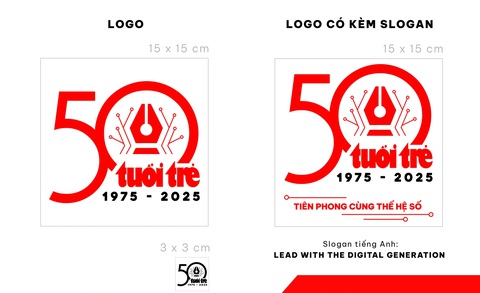 Tuổi Trẻ Online giới thiệu mẫu thiết kế logo, slogan dự thi kỷ niệm 50 năm thành lập báo Tuổi Trẻ - Ảnh 2.