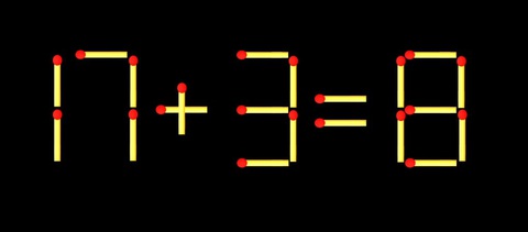 Thử tài IQ: Di chuyển hai que diêm để 6-7=7 thành phép tính đúng - Ảnh 3.