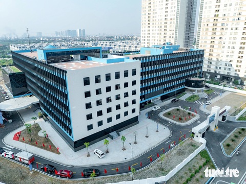 Bệnh viện nhi đầu tiên của Hà Nội chính thức đi vào hoạt động - Ảnh 1. Bệnh viện nhi đầu tiên của Hà Nội 'đẹp như khách sạn' chính thức hoạt động - Ảnh 1.