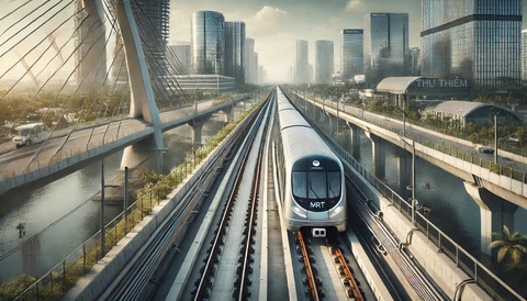 Cần hơn 3,4 tỉ USD làm đường sắt Thủ Thiêm - Long Thành tốc độ 120km/h - Ảnh 1.