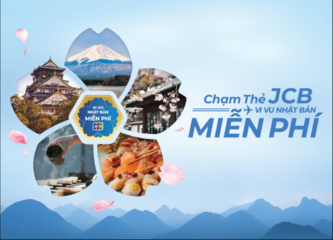 JCB Việt Nam khuyến mãi “Chạm thẻ JCB, vi vu Nhật Bản miễn phí” - Ảnh 1.