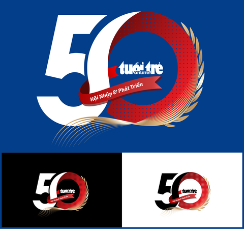 Nhiều thiết kế logo, ý tưởng slogan độc đáo nhân 50 năm thành lập báo Tuổi Trẻ - Ảnh 8. Nhiều thiết kế logo, ý tưởng slogan độc đáo nhân 50 năm thành lập báo Tuổi Trẻ - Ảnh 6.