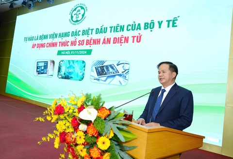 Bệnh viện Bạch Mai triển khai bệnh án điện tử, tiết kiệm hàng tỉ đồng mỗi năm - Ảnh 1. Bệnh viện Bạch Mai triển khai bệnh án điện tử, thuận lợi hơn cho người bệnh - Ảnh 1.