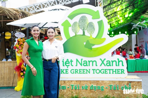 Hoa hậu Ngọc Châu: Đừng xả rác bừa bãi là sống xanh rồi - Ảnh 3. Hoa hậu Ngọc Châu: Đừng xả rác bừa bãi là sống xanh rồi - Ảnh 3.