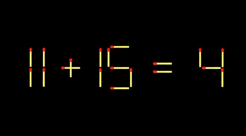 Thử tài IQ: Di chuyển một que diêm để 1-6=5 thành phép tính đúng - Ảnh 3.