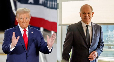 Ông Trump và thủ tướng Đức nhất trí 'đưa hòa bình trở lại châu Âu' - Ảnh 1. Ông Trump điện đàm với thủ tướng Đức, nhất trí 'đưa hòa bình trở lại châu Âu' - Ảnh 1.